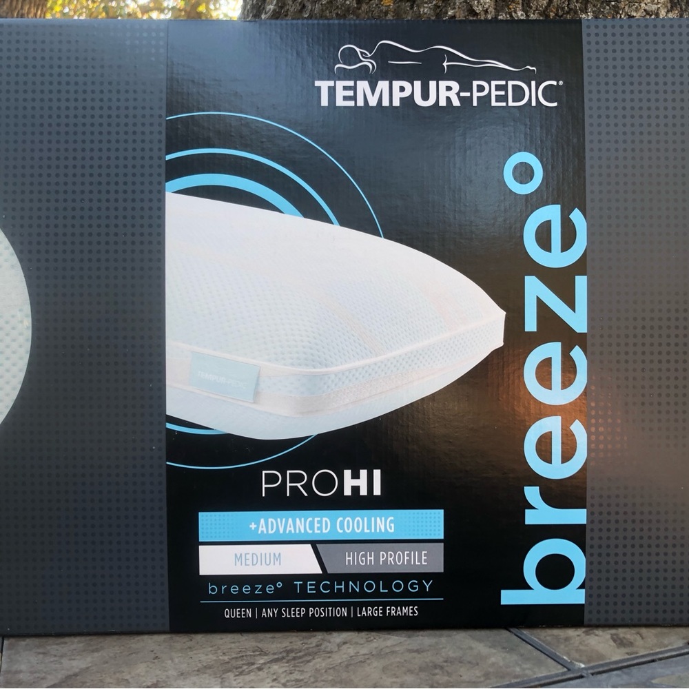 Tempurpedic Advanced Cooling High Profile Pillow Queen Size